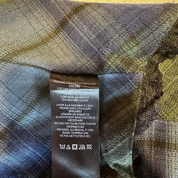 Urban Outfitters Kimchi Blue Plaid Corset Top Lace Bows Bustier M Green/Blue - Picture 8 of 9